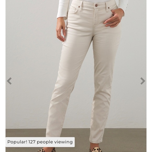 Chico’s 00 corduroy straight leg pant - Picture 2 of 4